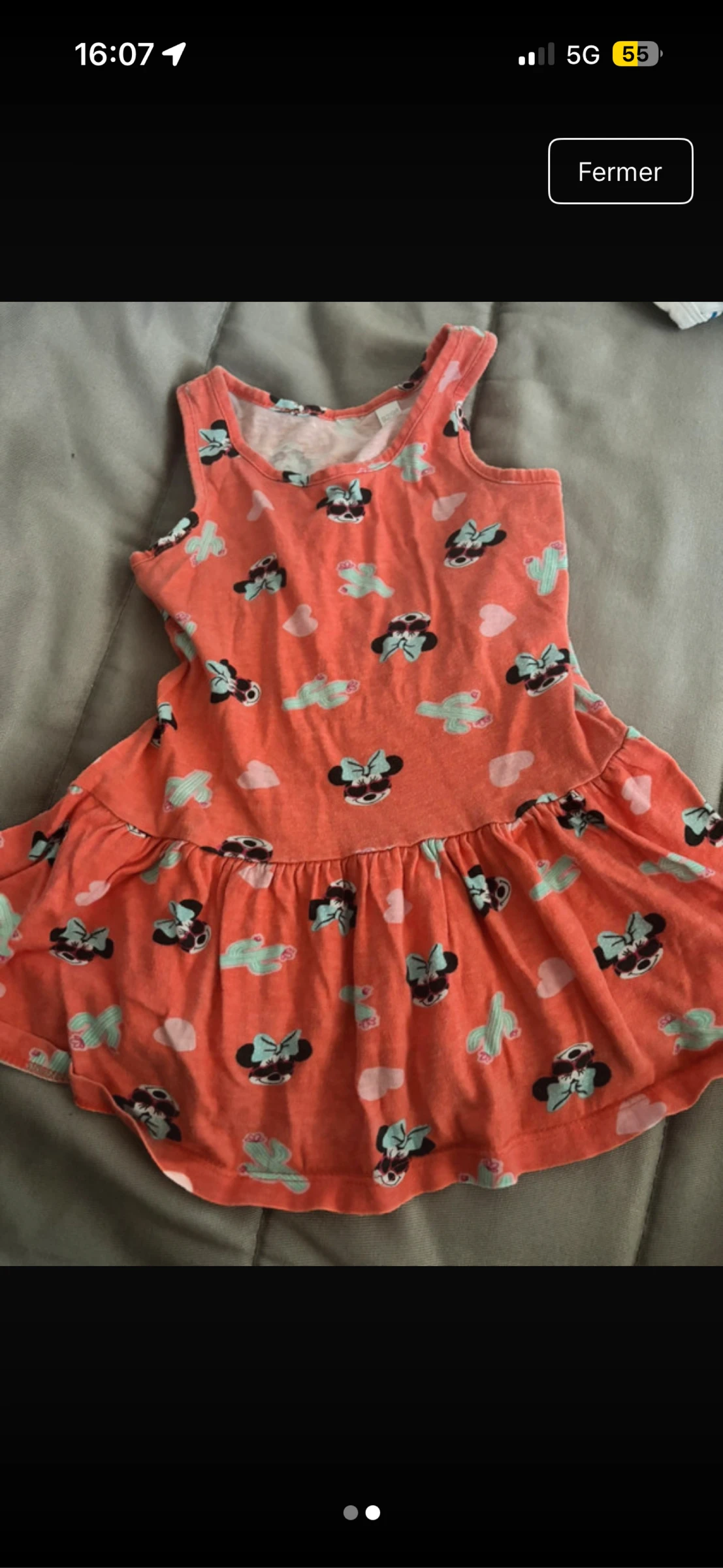 Robe minnie 